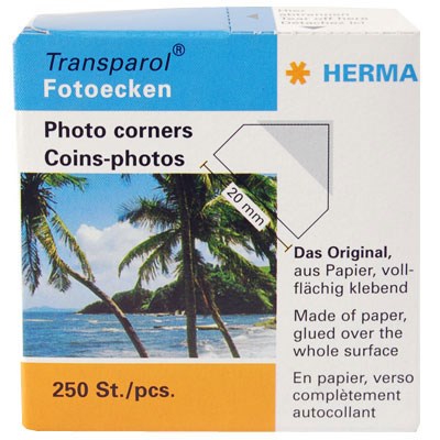 Herma Photo Corners, pack of 250