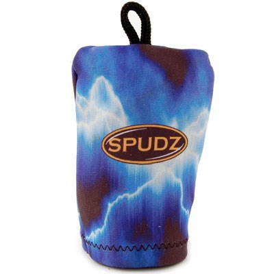 Spudz 10x10 Lens Cloth - Blue Lightning