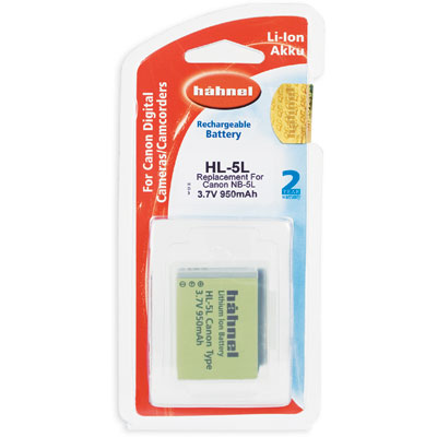 Hahnel HL-5L Battery (Canon NB-5L)