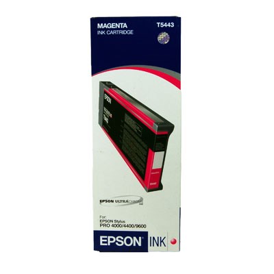 Epson T5443 Magenta 220ml Ink Cartridge
