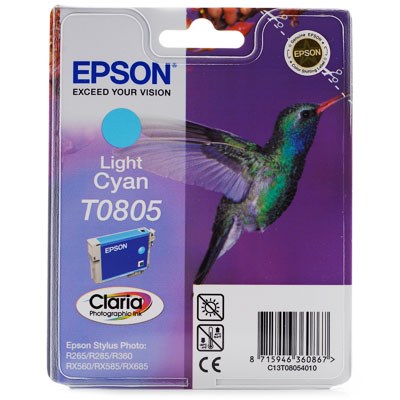 Epson T0805 Light Cyan Ink Cartridge