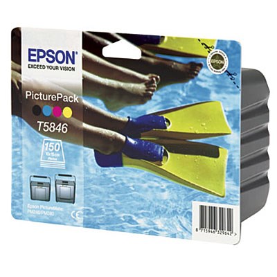 Epson T5846 PictureMate 240/280 150 Sheet PicturePack