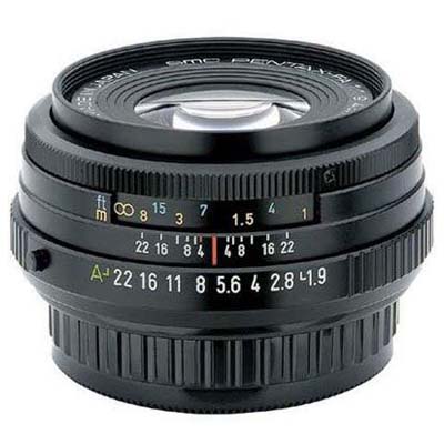Pentax 43mm f1.9 FA Limited Black Lens