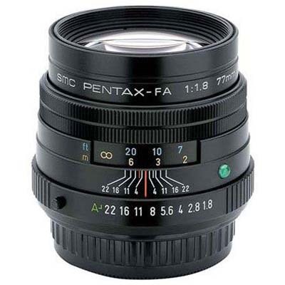 Pentax-FA smc 77mm f1.8 Limited Lens