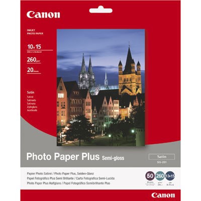 Canon SG201 SemiGloss Paper 6x4 50 sheets