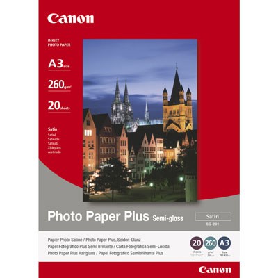 Canon SG201 SemiGloss Paper A3 20 sheets