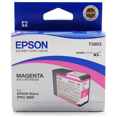 Epson T5803 Magenta Ink Cartridge