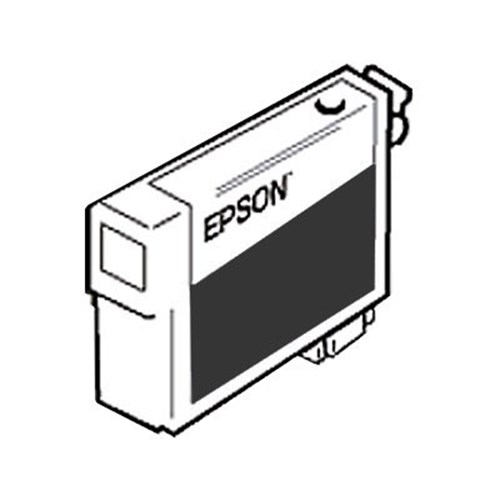 Used Epson T5807 Light Black Ink Cartridge