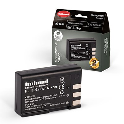 Hahnel HL-EL9a Battery (Nikon EN-EL9a)