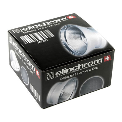 Image of Elinchrom 18cm Reflector and Honeycomb Grid Set