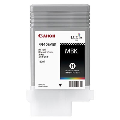 Canon PFI101/103MBK Matt Black 130ml Ink Tank