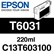 Epson T6031 Photo Black 220ml Ink Cartridge