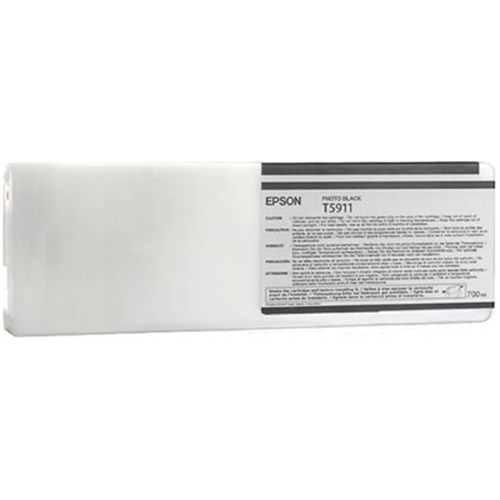Epson UltraChrome K3 T5911 Photo Black 700m Ink Cartridge