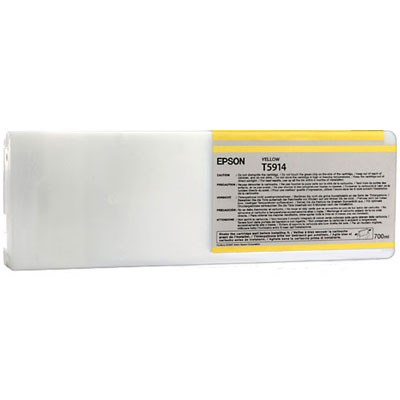 Epson UltraChrome K3 T5914 Yellow 700ml Ink Cartridge
