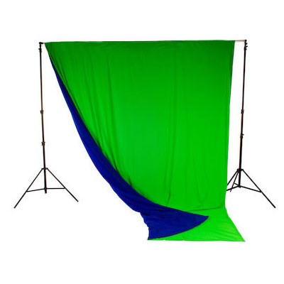Manfrotto Chromakey Reversible Curtain 3 x 7m - Blue/Green