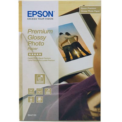 Used Epson Premium Glossy Photo Paper 255gsm 4x6 40 sheets