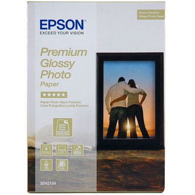 Epson Premium Glossy Photo Paper 255gsm 5x7 30 sheets