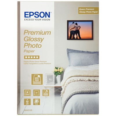 Epson Premium Glossy Photo Paper 255gsm A4 15 sheets