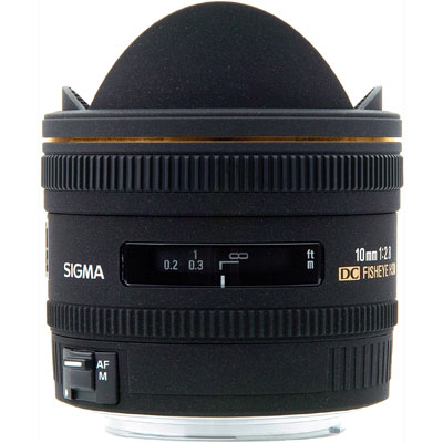 Sigma 10mm f2.8 EX DC HSM Diagonal Fisheye Lens – Canon Fit