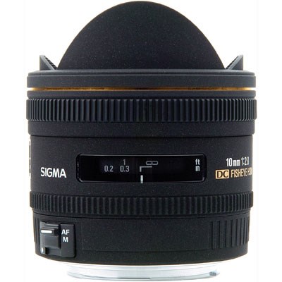 Sigma 10mm f2.8 EX DC HSM Diagonal Fisheye Lens - Canon Fit