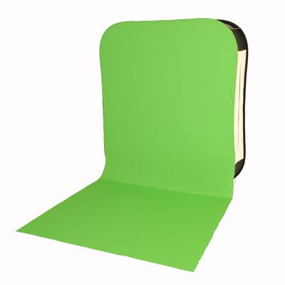 Manfrotto HiLite Bottletop Cover With Train 6 x 7ft - Chromakey Green
