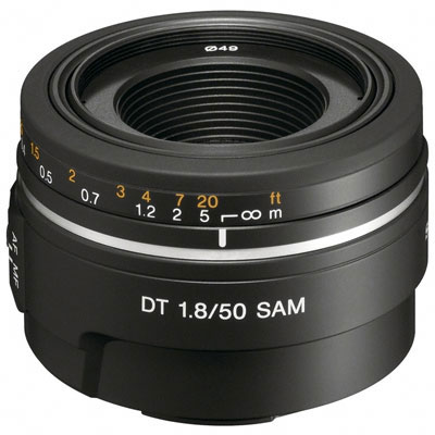 Sony 50mm f1.8 DT SAM Lens