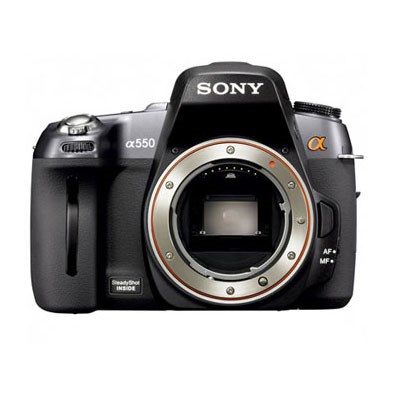 Sony Alpha A550 Digital SLR Camera Body