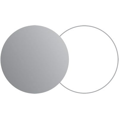 Manfrotto Collapsible Reflector 120cm- Silver / White