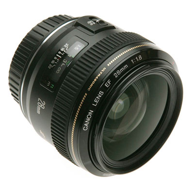 Canon EF 28mm F1.8 USM Lens