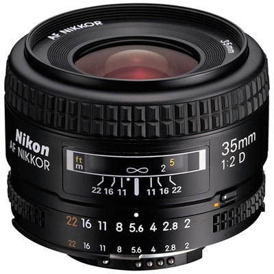 Nikon 35mm f2 D AF Nikkor Lens