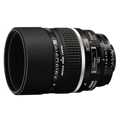 Nikon 105mm f2 D AF DC Lens