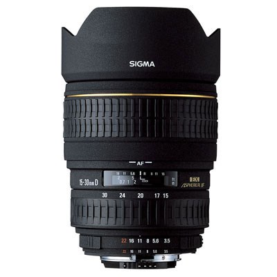Sigma 15-30mm f3.5-4.5 EX DG Lens - Nikon Fit