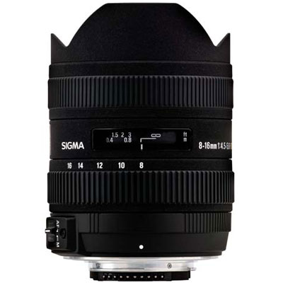 Sigma 8-16mm f4.5-5.6 DC HSM Lens – Sigma Fit