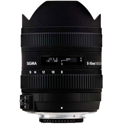 Sigma 8-16mm f4.5-5.6 DC HSM Lens – Canon Fit