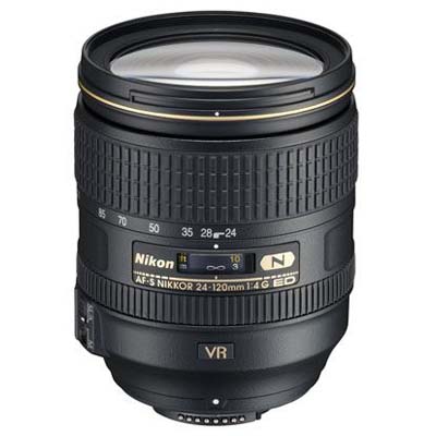 Nikon 24-120mm f4 G AF-S ED VR Lens