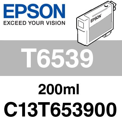 Epson T6539 Light Light Black Ink Cartridge