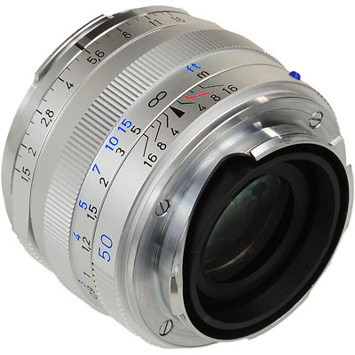 Zeiss 50mm f1.5 C Sonnar T* ZM Lens for Leica M - Silver | Wex