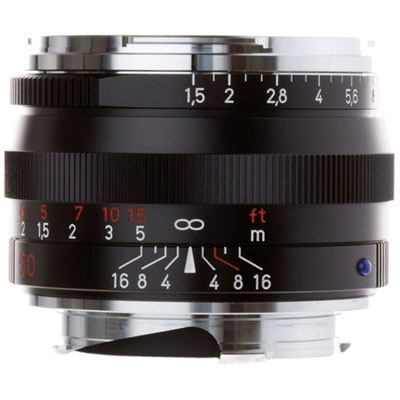 Zeiss 50mm f1.5 T* C Sonnar ZM Black Lens – Leica Fit