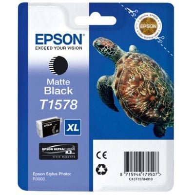 Epson T1578 Matte Black Ink Cartridge
