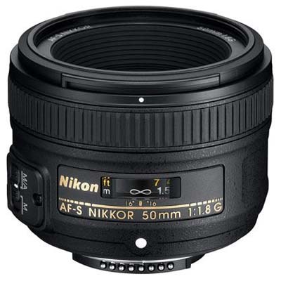 Nikon 50mm f18 G AF-S Lens
