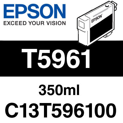 Epson T5961 Photo Black Ink Cartridge