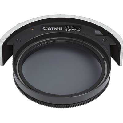 Canon 52mm Drop-in Circular Polarising Filter II