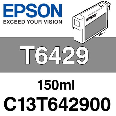 Epson T6429 Light Light Black Ink Cartridge