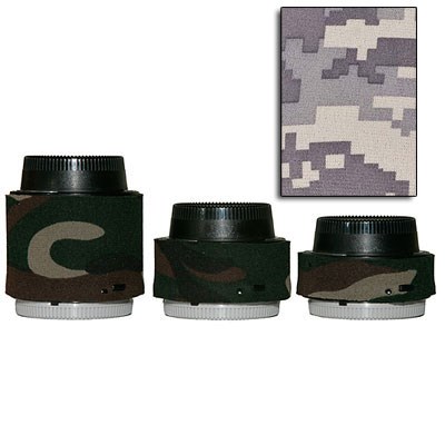 LensCoat Set for Nikon 1.4 1.7 and 2x Teleconverters - Digital Camo