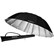 Westcott 220cm (7ft) Parabolic Umbrella - Silver/Black
