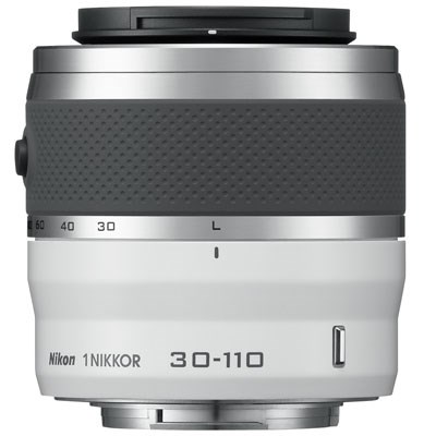 Nikon 30-110mm f3.8-5.6 VR 1 Nikkor White Lens