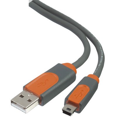 Belkin PRO Series USB A to USB Mini-B Cable - 1.8m
