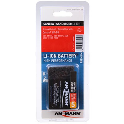 Ansmann A-Can LP E8 Battery (Canon LP-E8)
