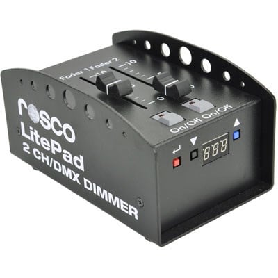 Rosco LitePad 2 Channel/DMX Dimmer