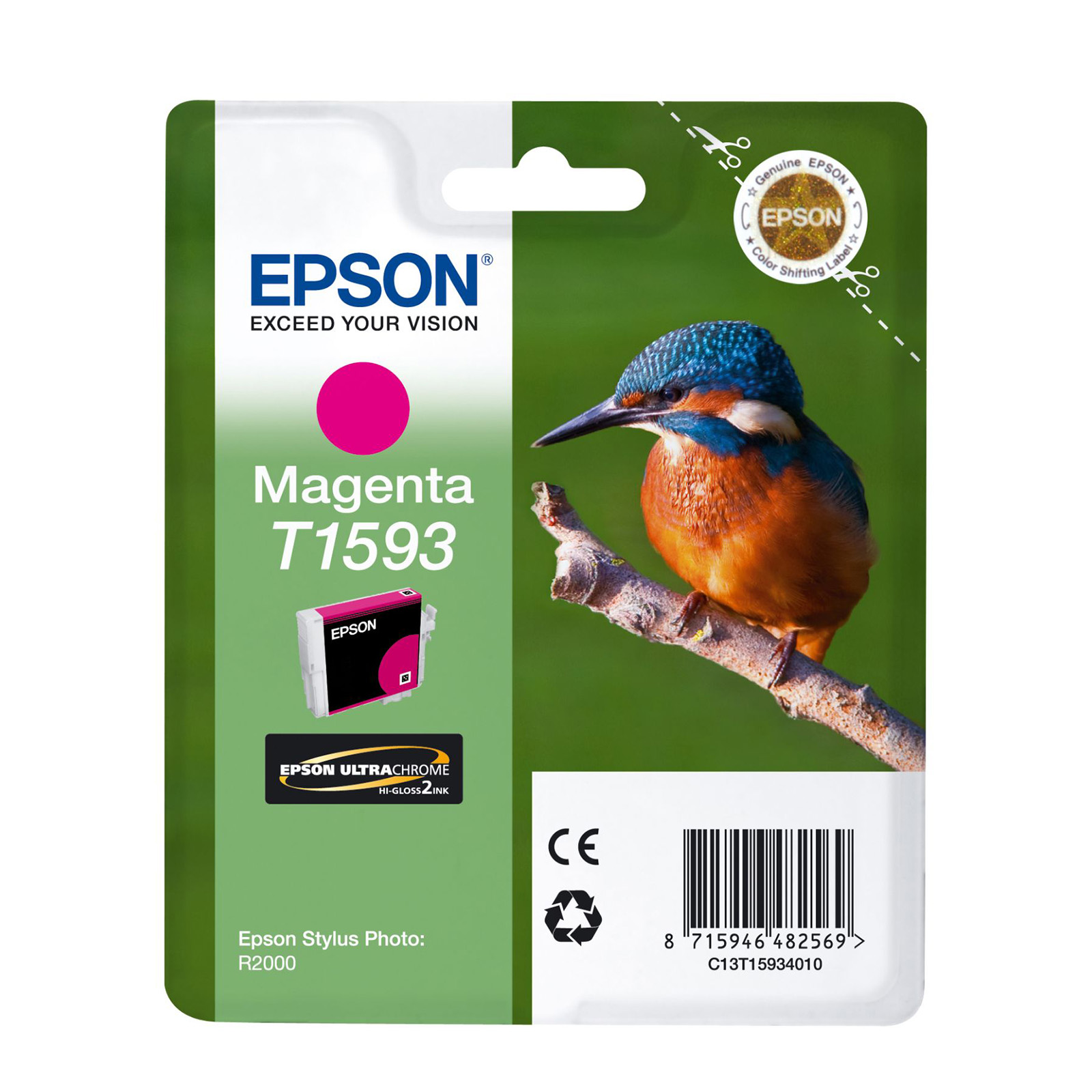 Epson T1593 Magenta Ink Cartridge